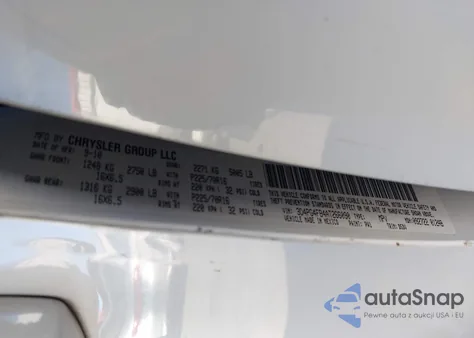 2010 Dodge Journey Se z USA, uszkodzony, nr VIN 3D4PG4FB4AT266090